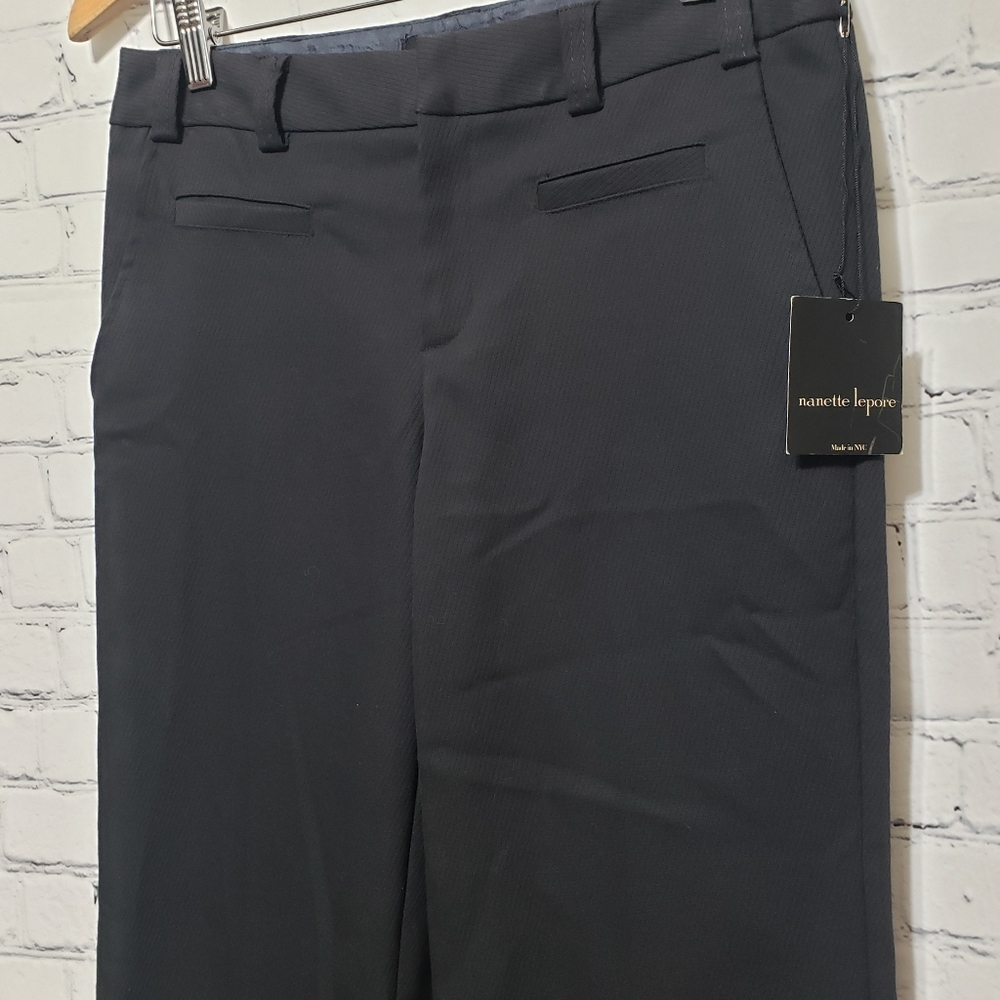 Nanette Leopore Sz 2 NWT Plunder Pant in Indigo - Picture 4 of 14